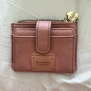 Juicy couture pink wallet